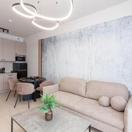 Apartly - River Loft Szczecin- River View アパート *