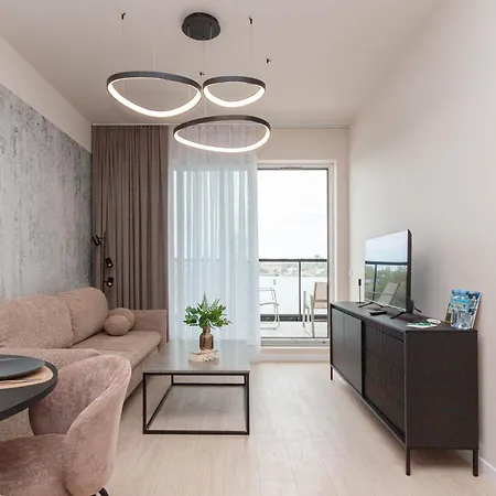 Apartly - River Loft Szczecin- River View シュチェチン