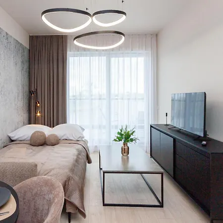 アパート Apartly - River Loft Szczecin- River View
