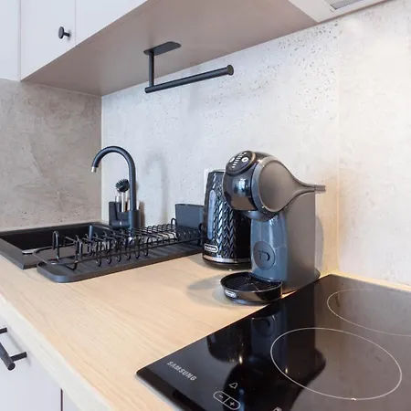 Apartly - River Loft Szczecin- River View アパート *