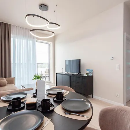 Apartly - River Loft Szczecin- River View アパート